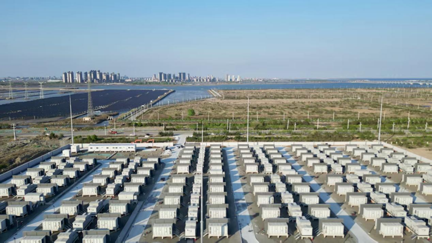 河北唐山曹妃甸300MW/1200MWh储能电站成功并网