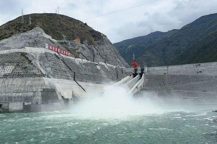 中国能建葛洲坝一公司参建的大渡河金川水电站正式并网发电