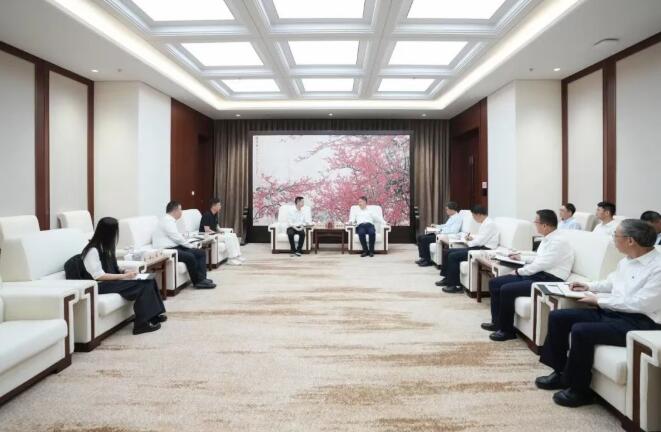 华能温枢刚会见宇树科技创始人王兴兴