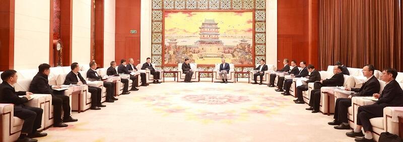 国家电网与江西省委省政府举行会谈