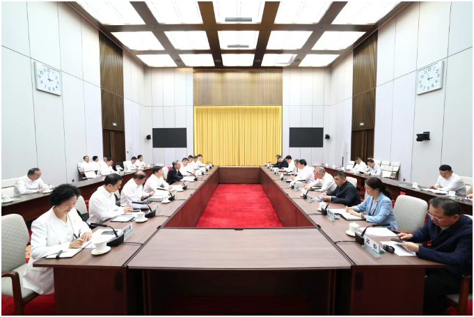 国家电网与中国能建举行会谈