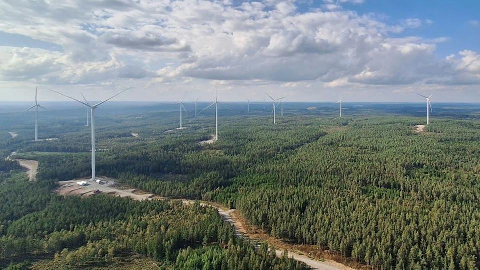 Vattenfall启用瑞典 Bruzaholm 风电场