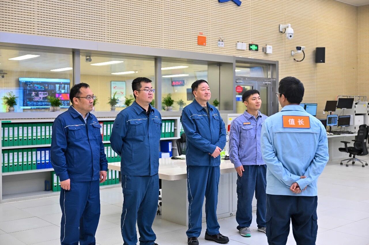 中国广核集团党委书记、董事长杨长利带队到三澳核电基地开展安全大检查