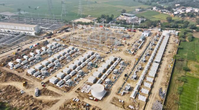 印度吉拉特邦180MW/360MWh独立储能项目顺利并网