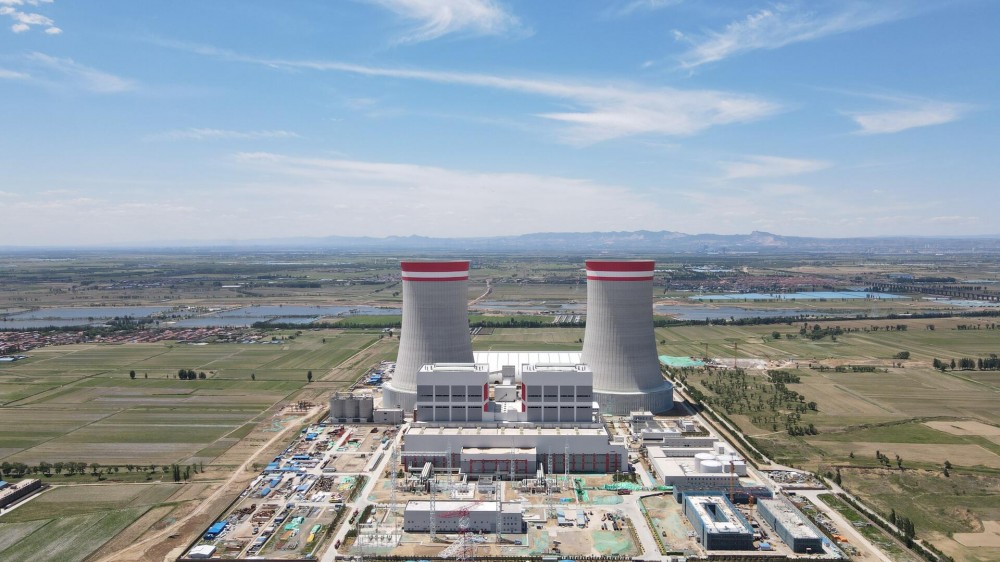 中国能建建筑集团承建的大同湖东电厂项目厂用电受电一次成功