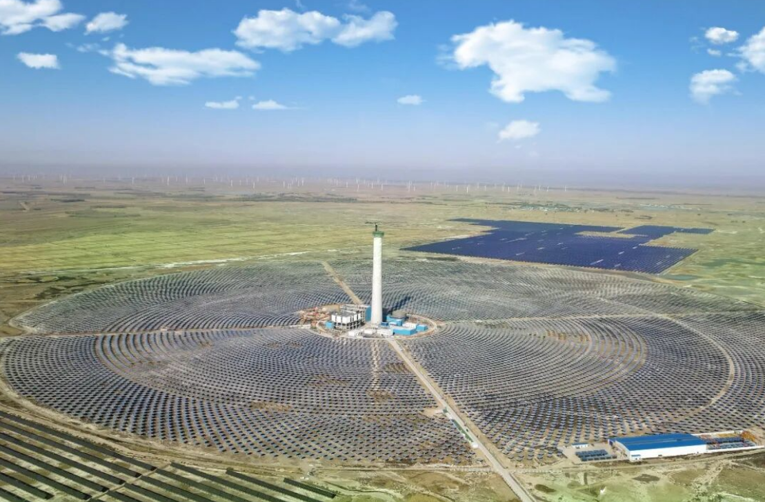 世界级示范: 通榆吉电100兆瓦光热项目双节点告捷