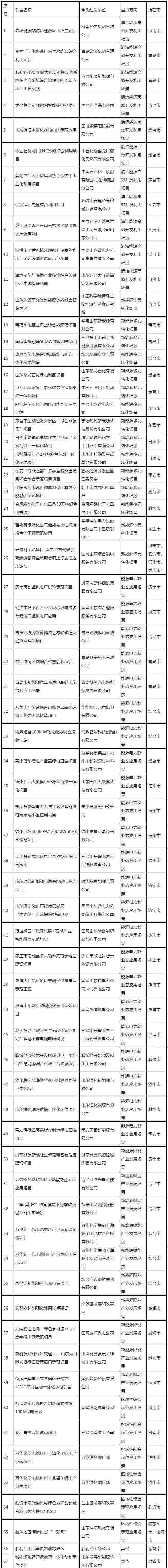 山东新能源消纳新政：六大场景、22项重点、67个首批项目