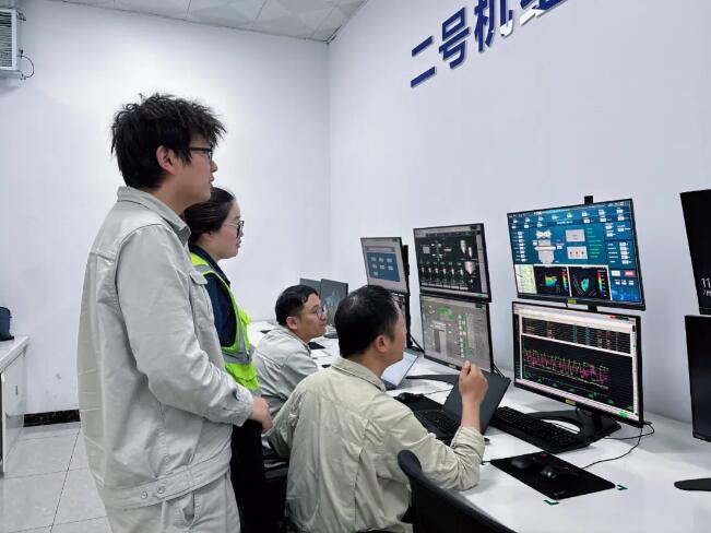杨伙盘煤电2号机组完成飞轮储能联合火电调频智控系统热态调试