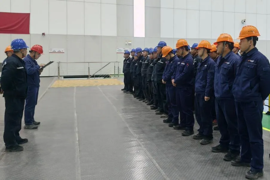 玛尔挡水电站1号机组C级检修正式开工