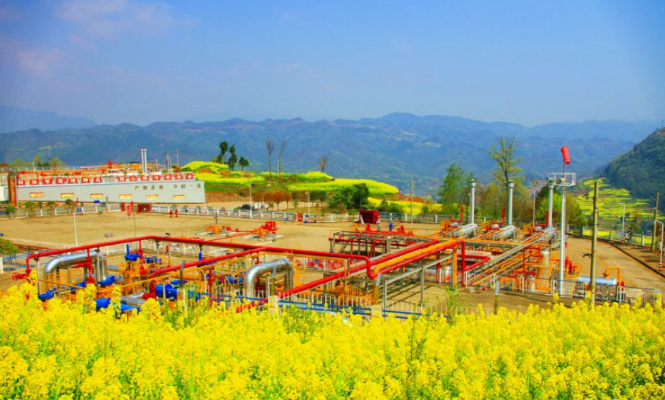 普光气田大湾区块累产气逾400亿方