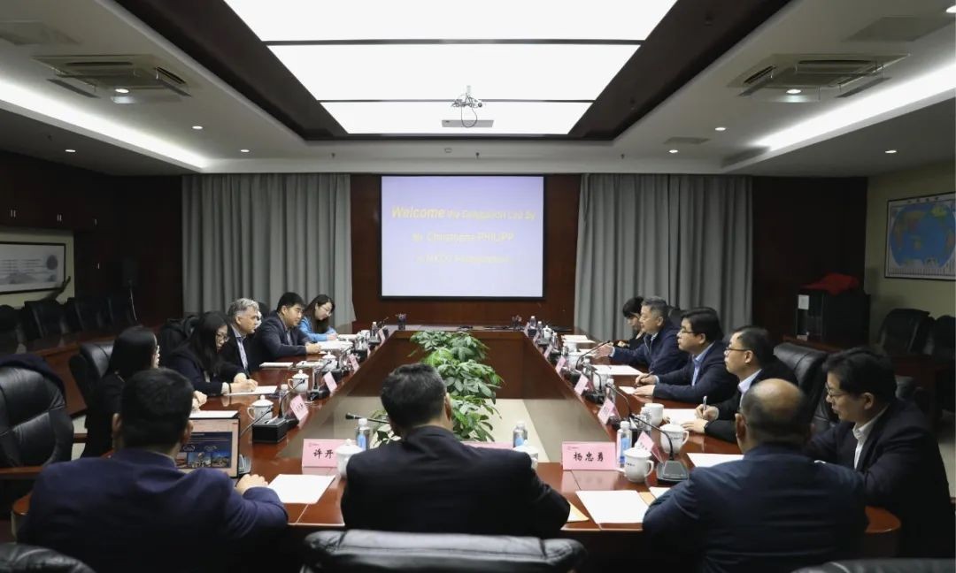法电中国核电事业部总经理Christophe PHILIPP一行到访中核华兴