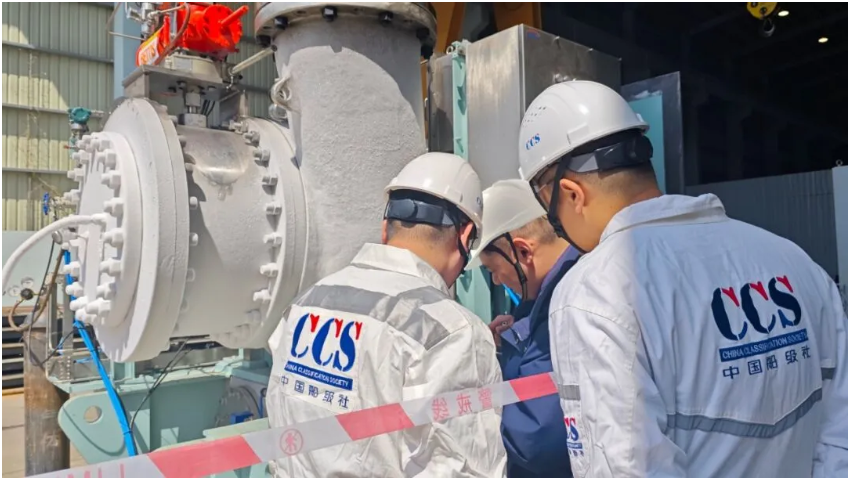 711所首台套LNG船用高负荷离心压缩机低温运行试验圆满成功