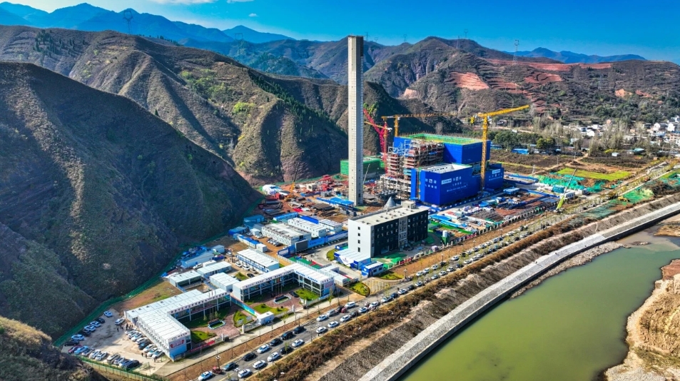 商洛市生活垃圾焚烧发电项目并网发电！