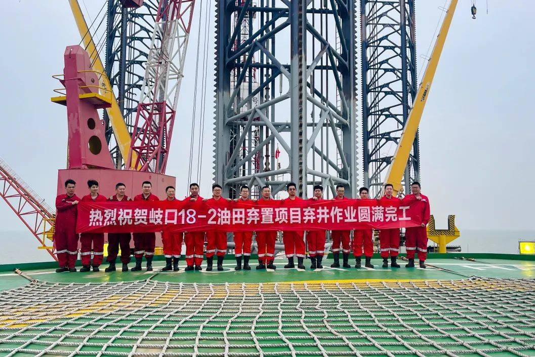 中海油服首个总包弃置一体化项目顺利完工