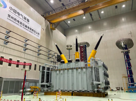 江苏国信滨海港2×1000MW高效清洁燃煤发电项目主变一次性通过试验