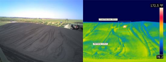 集成早期火灾预警系统，FLIR Axxx系列热像仪让煤炭存储和运输更安全！