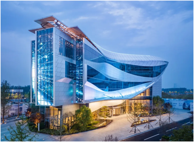 坐标雄安！能建·新能源生态城展示中心建成投入运行