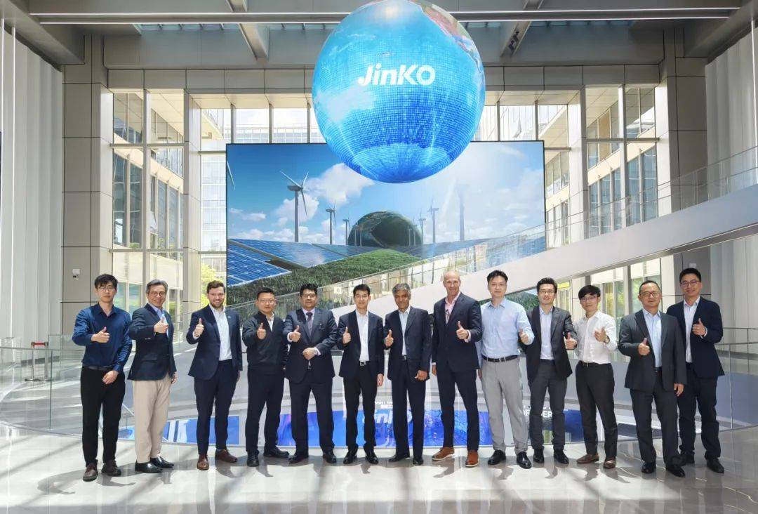 晶科能源CEO陈康平接待沙特NEOM CEO 探寻世界级光伏项目大合作