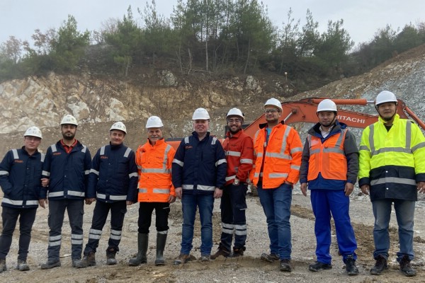 中国中煤刷新土耳其矿山立井施工最高月成井纪录