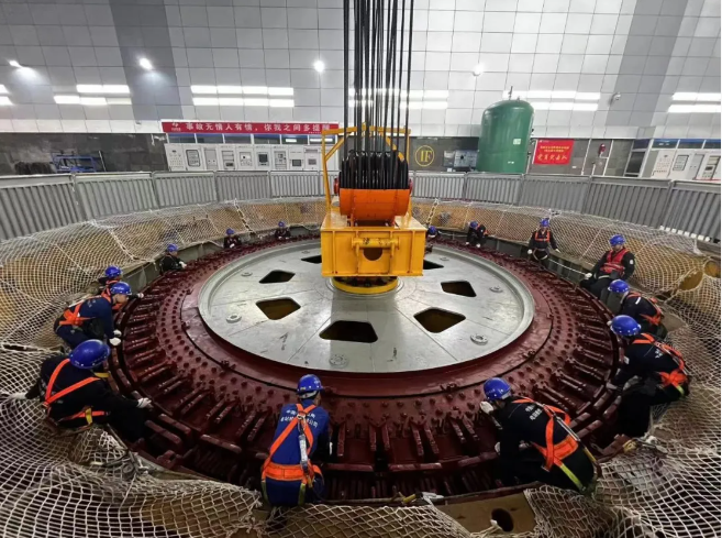 东西关水电站1F机组A级检修顺利完工