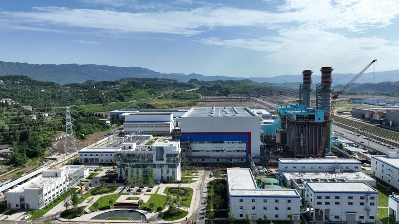 四川能投广元燃机工程项目1号机组顺利完成并网