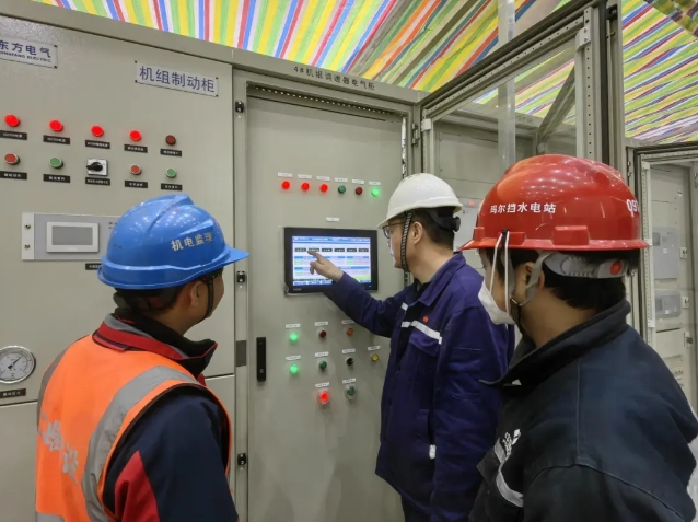 玛尔挡水电站完成4号机调速器空载试验