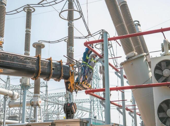 1100千伏古泉换流站检修