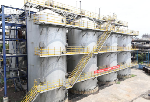 重庆钢铁焦炉煤气精脱硫项目热试车成功