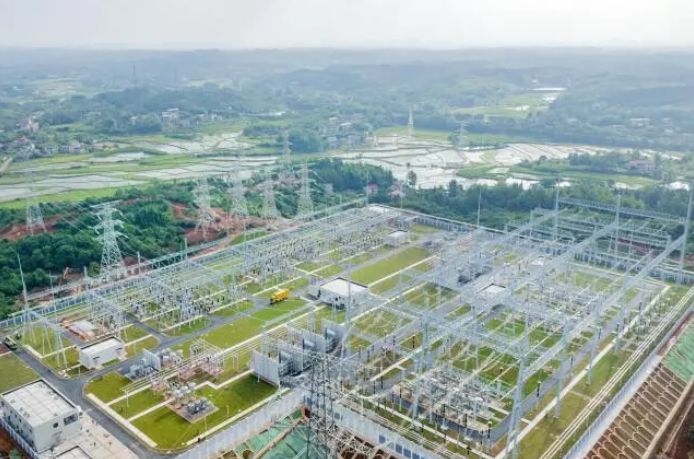 湖南：迎峰度夏首个输变电项目株洲西500千伏变电站投运