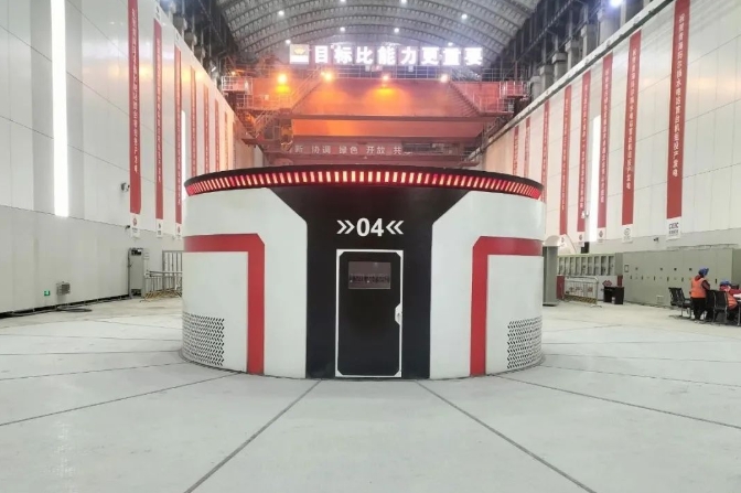 玛尔挡水电站第二台机组正式投产发电