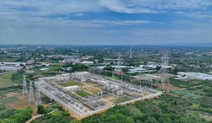 四川电网十陵500千伏输变电工程投运