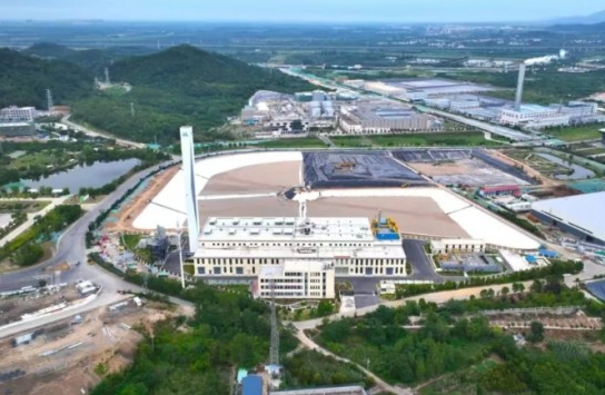 中建生态环境集团江苏南京污泥项目成功试运行