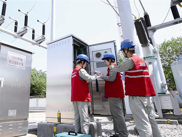 湖北首座新一代智能变电站投运