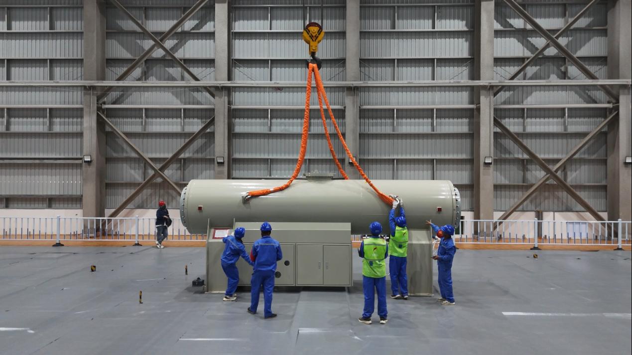 重大进展！陇电入鲁庆阳换流站750千伏GIS项目进入电气安装阶段