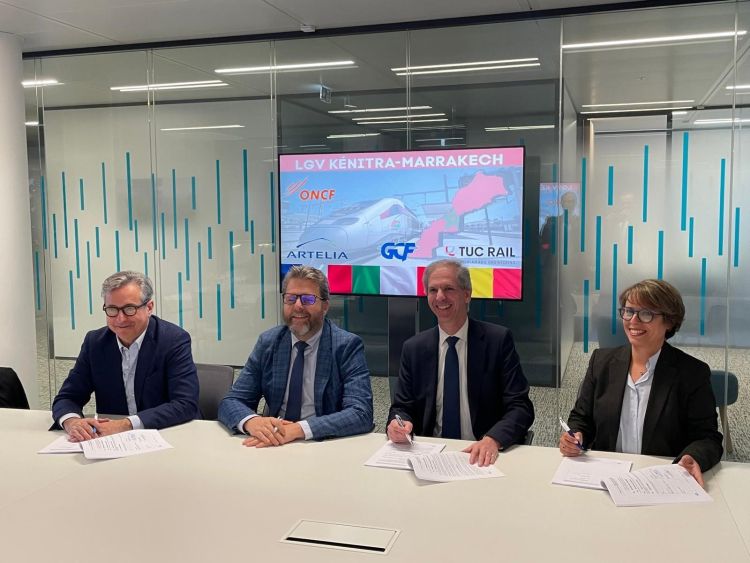 GCF、Artelia 和 TUC Rail 被选中负责摩洛哥新高速铁路的轨道和悬臂梁工程设计