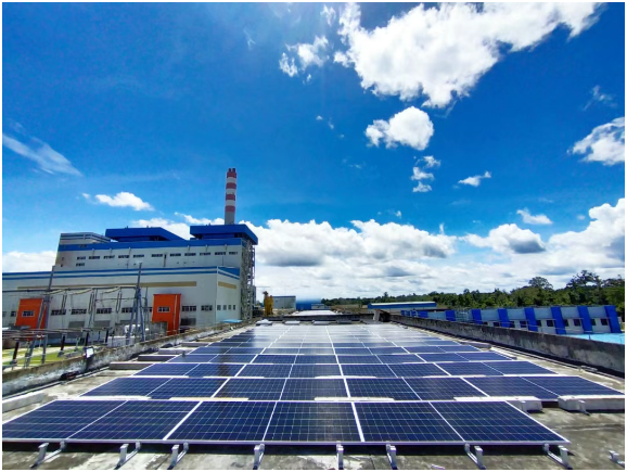 大唐印尼金光公司屋顶光伏项目成功投产