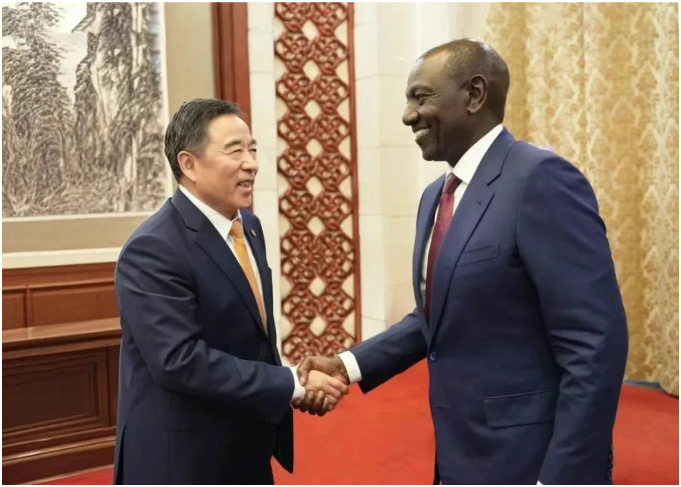 中国能建董事长宋海良拜会肯尼亚总统鲁托