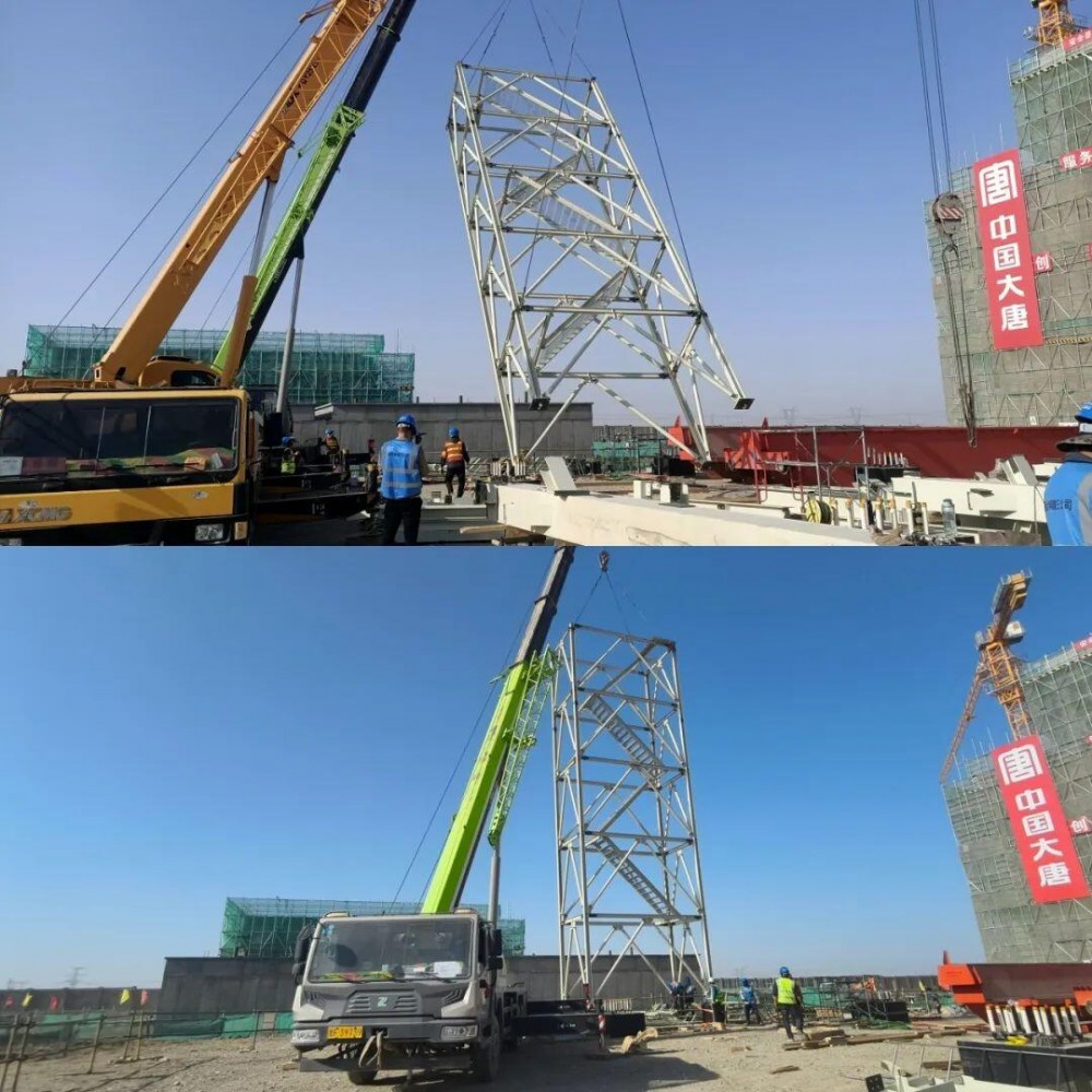 大唐石城子100万千瓦“光热+光伏”一体化清洁能源示范项目 100MW光热发电工程二阶段项目迎来两大节点！