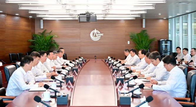 中国海油与中国大唐高层会谈！