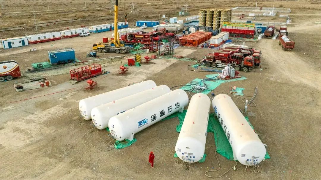 通源石油吉庆油田作业区二氧化碳前置压裂工作稳步推进 页岩油绿色开发迈入新阶段
