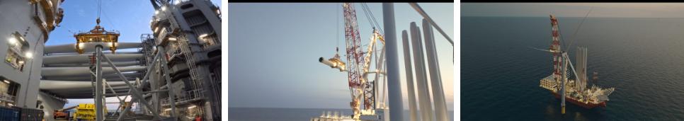 英国索非亚海上风电场推进可回收叶片安装