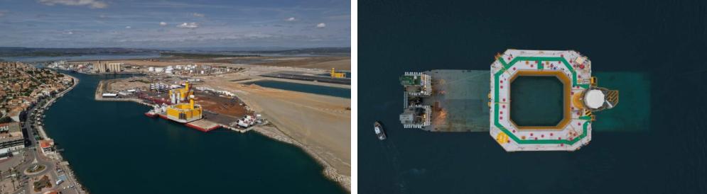 EolMed项目三台浮动风力涡轮机部署完毕