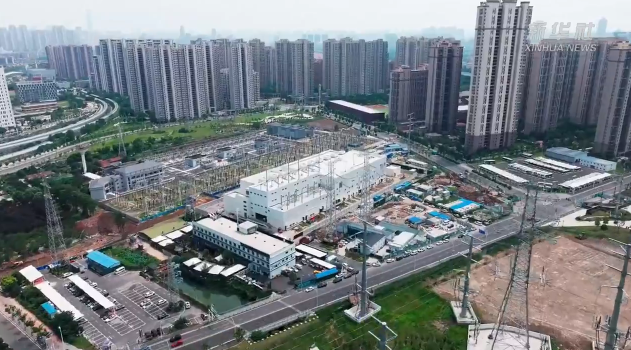 武汉江北城区500千伏输变电工程正式投产送电