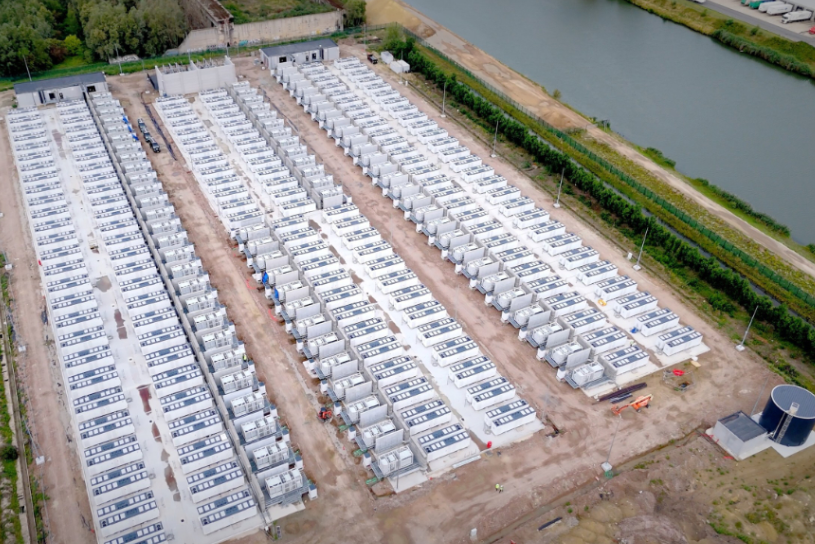 比利时维尔福德大型电池储能项目完成首阶段建设