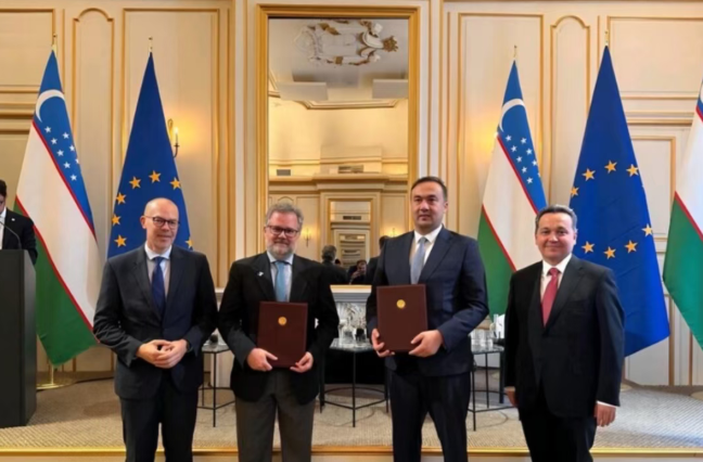 乌兹别克斯坦国家化工控股公司与意大利化工工程公司签署碳捕集封存项目合作协议