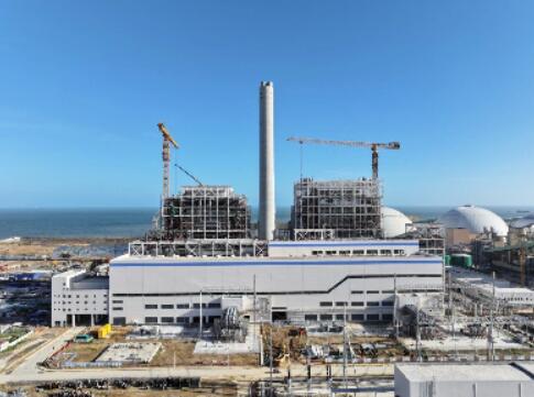 广东能源集团惠来电厂扩建工程5号机组锅炉首次点火一次成功