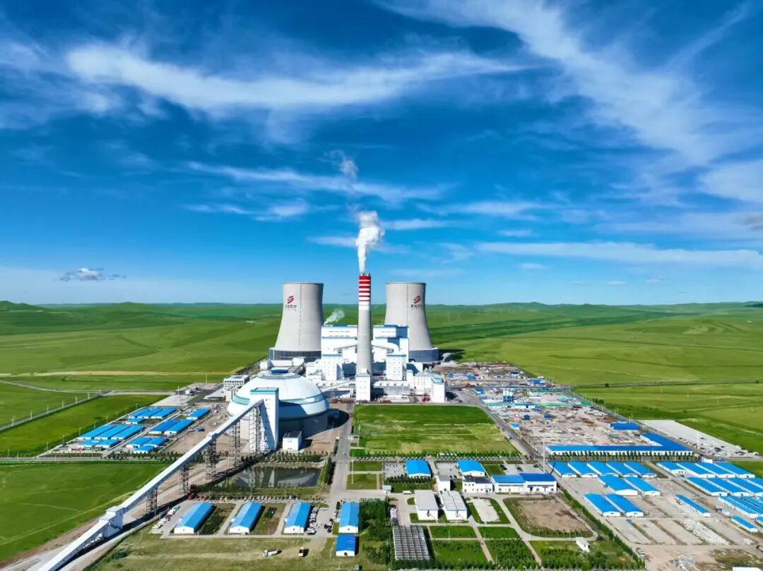 江苏能源乌拉盖2×1000兆瓦高效超超临界褐煤发电项目两台机组正式投产！