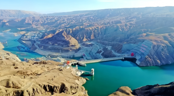 黄河羊曲水电站主体工程全部收官