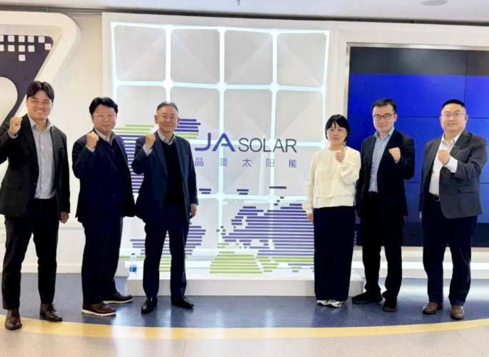 晶澳科技高效组件赋能韩国21MW光伏项目建设