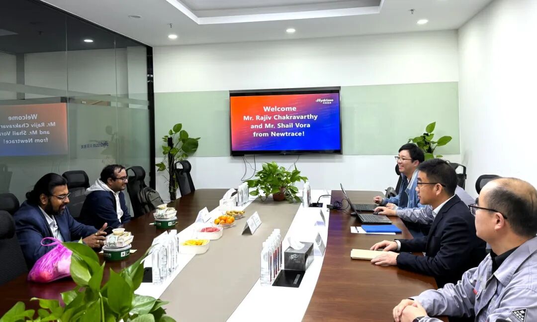 印度Newtrace公司到访天际氢能，开启电解槽技术合作新篇章